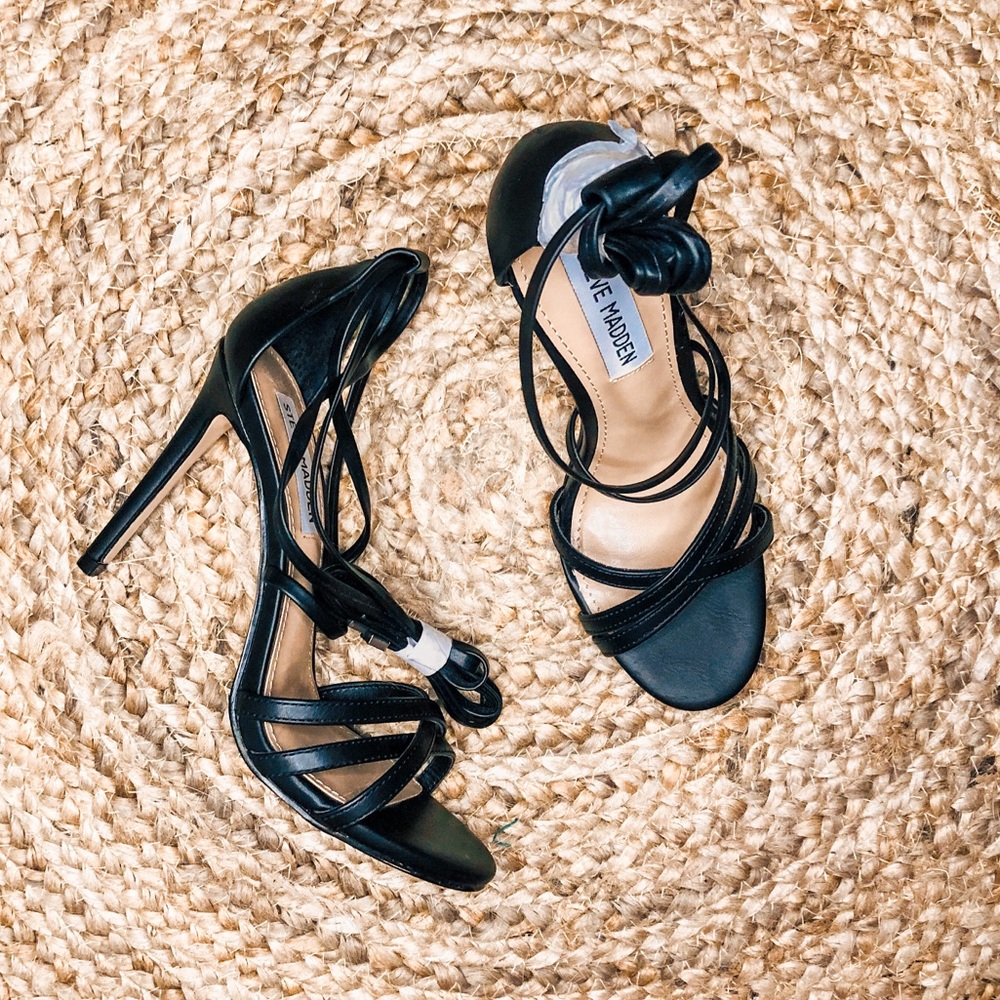 Steve Madden Black Heels